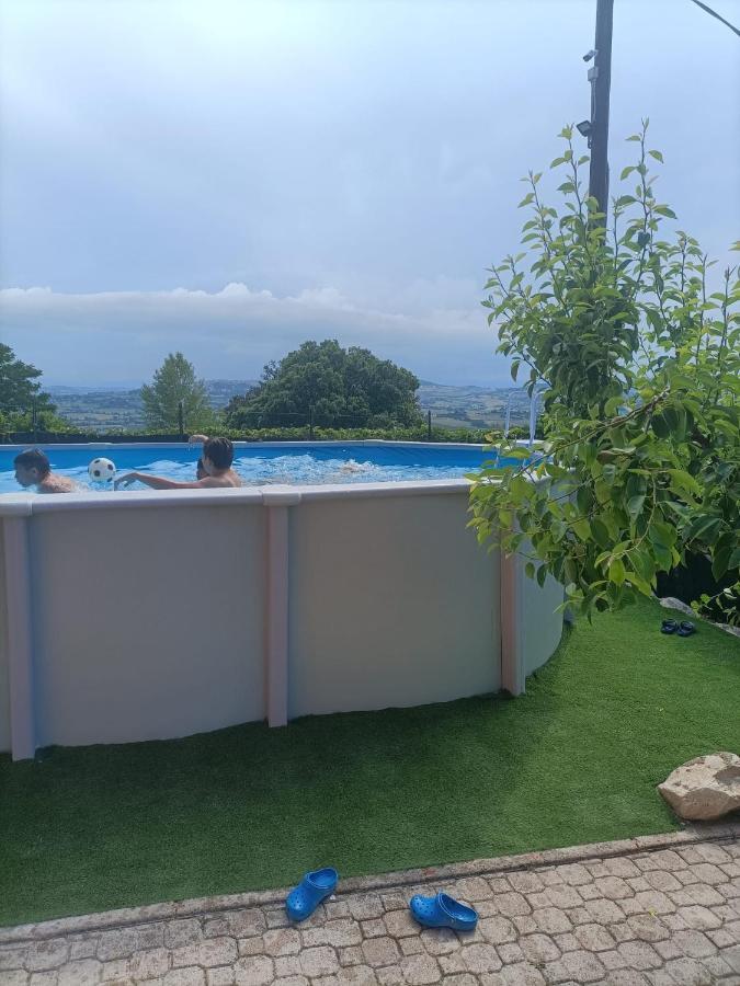 La Violetta Villa Camerano Bagian luar foto