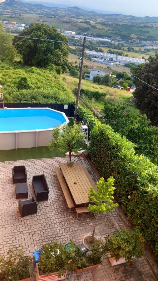 La Violetta Villa Camerano Bagian luar foto